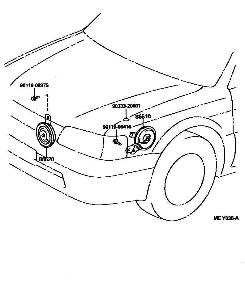 Parts diagram