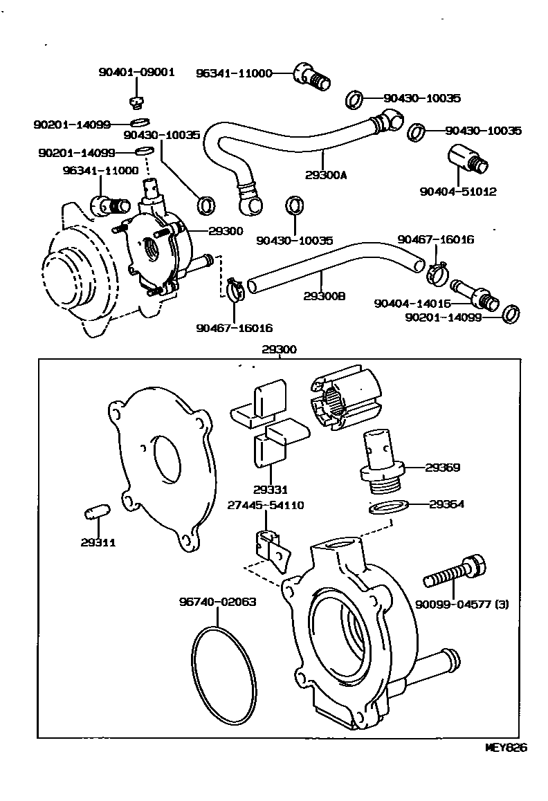Parts diagram