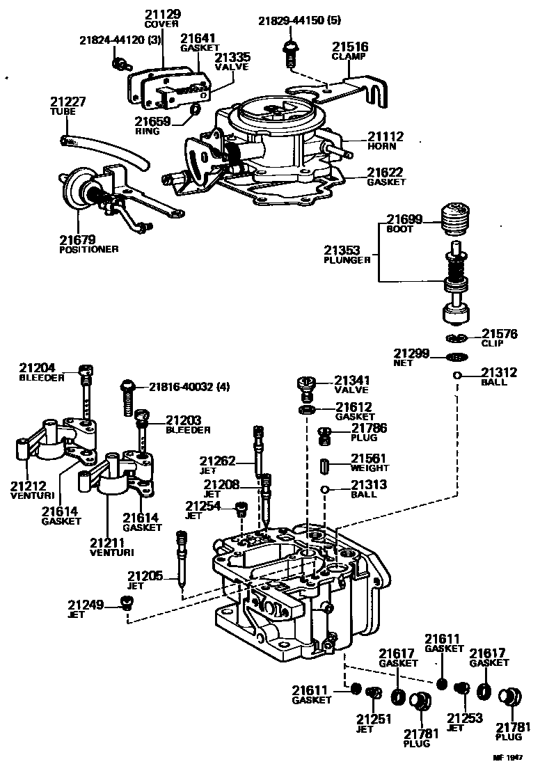 Parts diagram