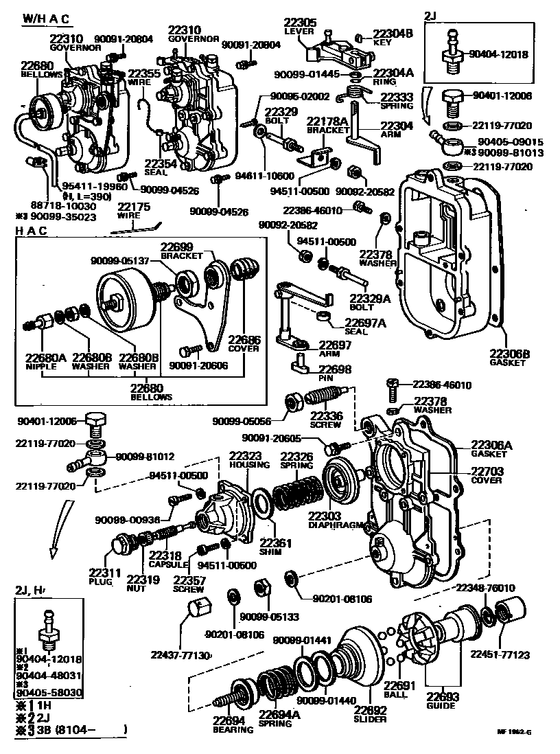 Parts diagram