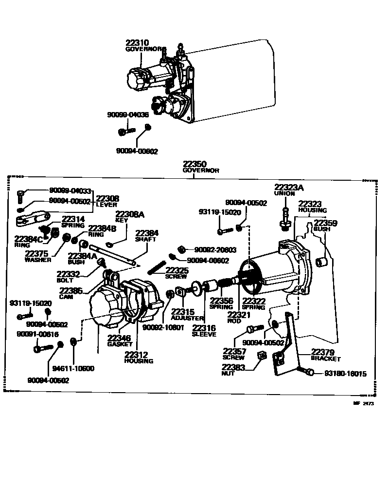 Parts diagram