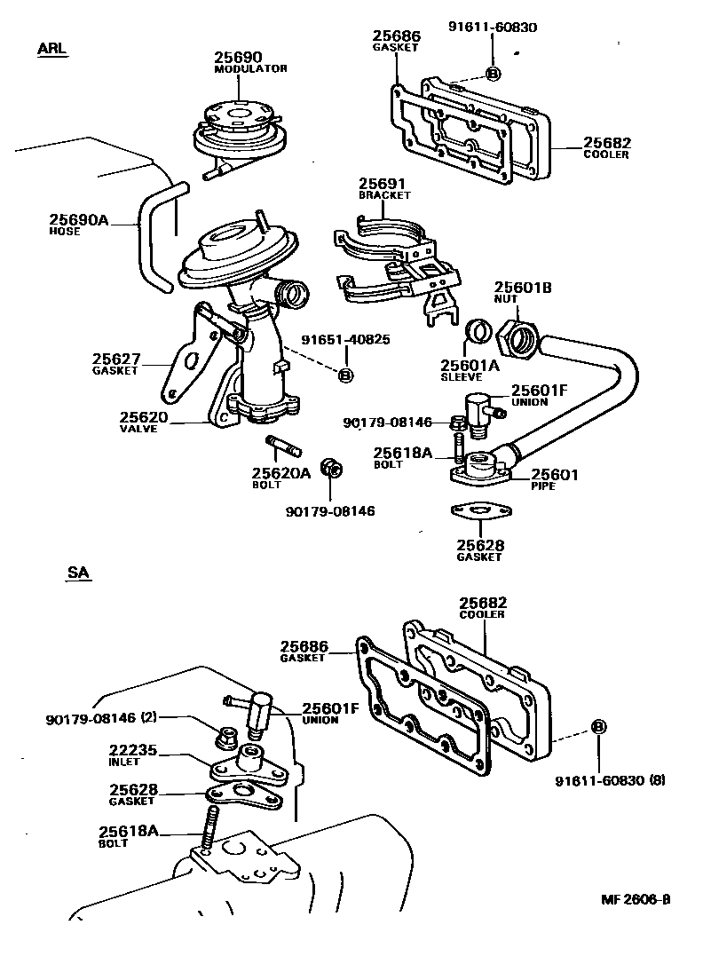 Parts diagram