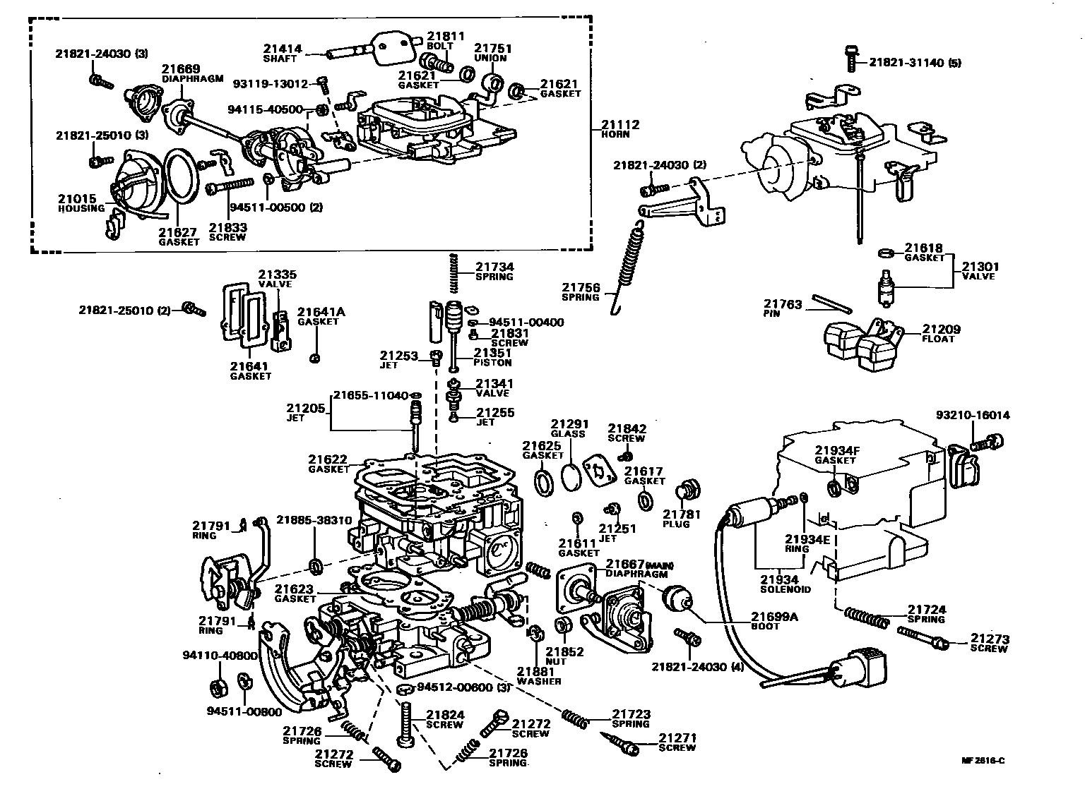 Parts diagram