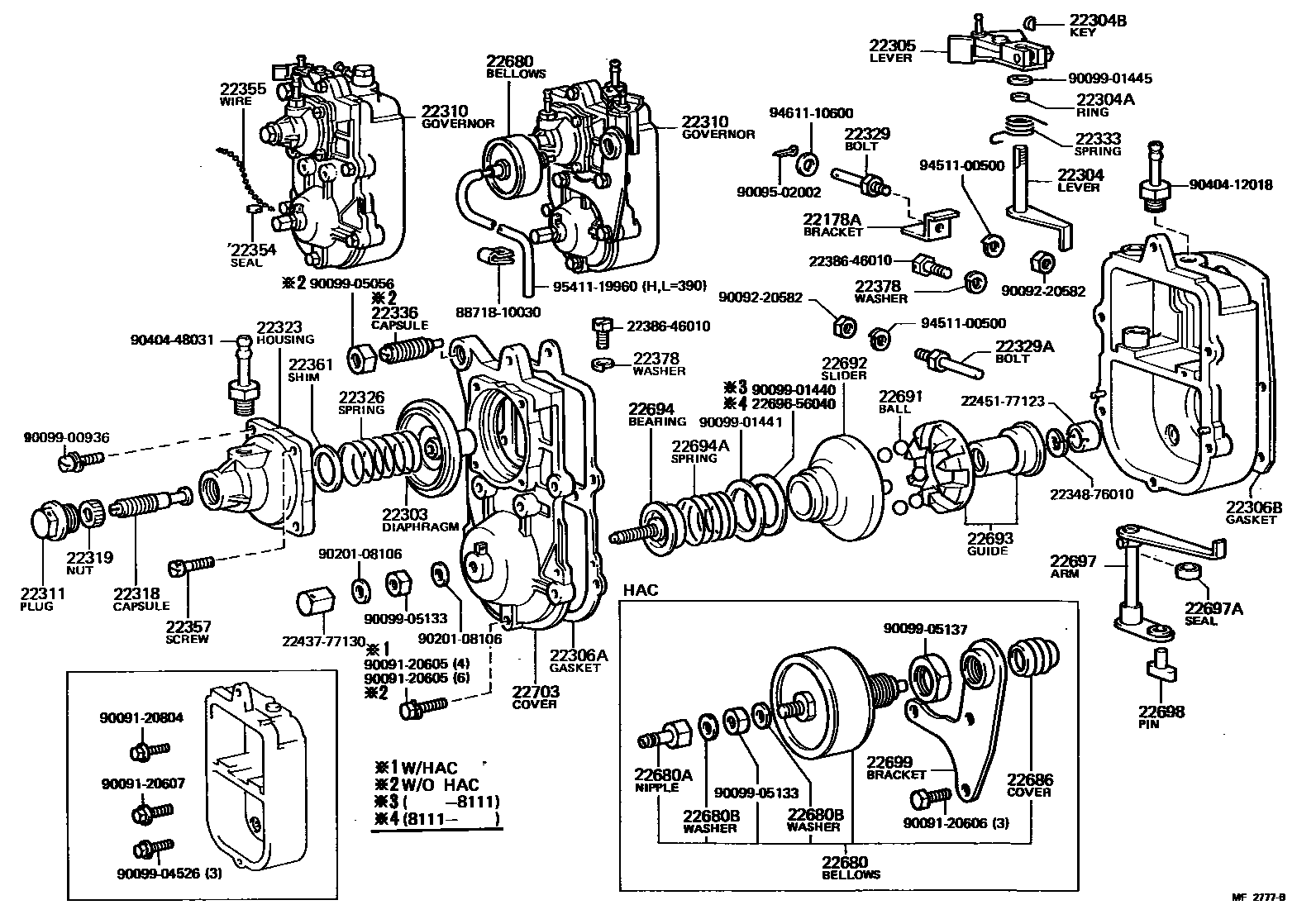 Parts diagram