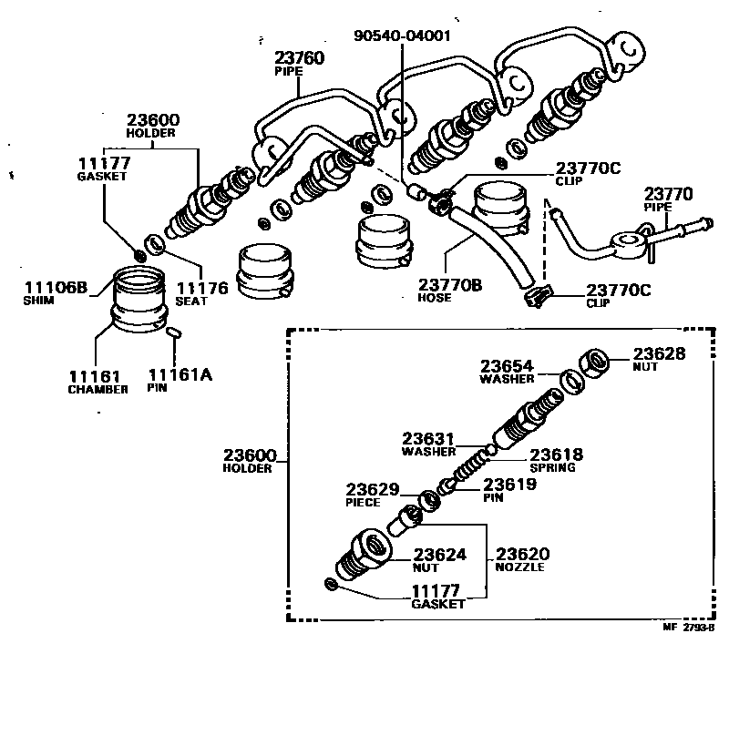 Parts diagram