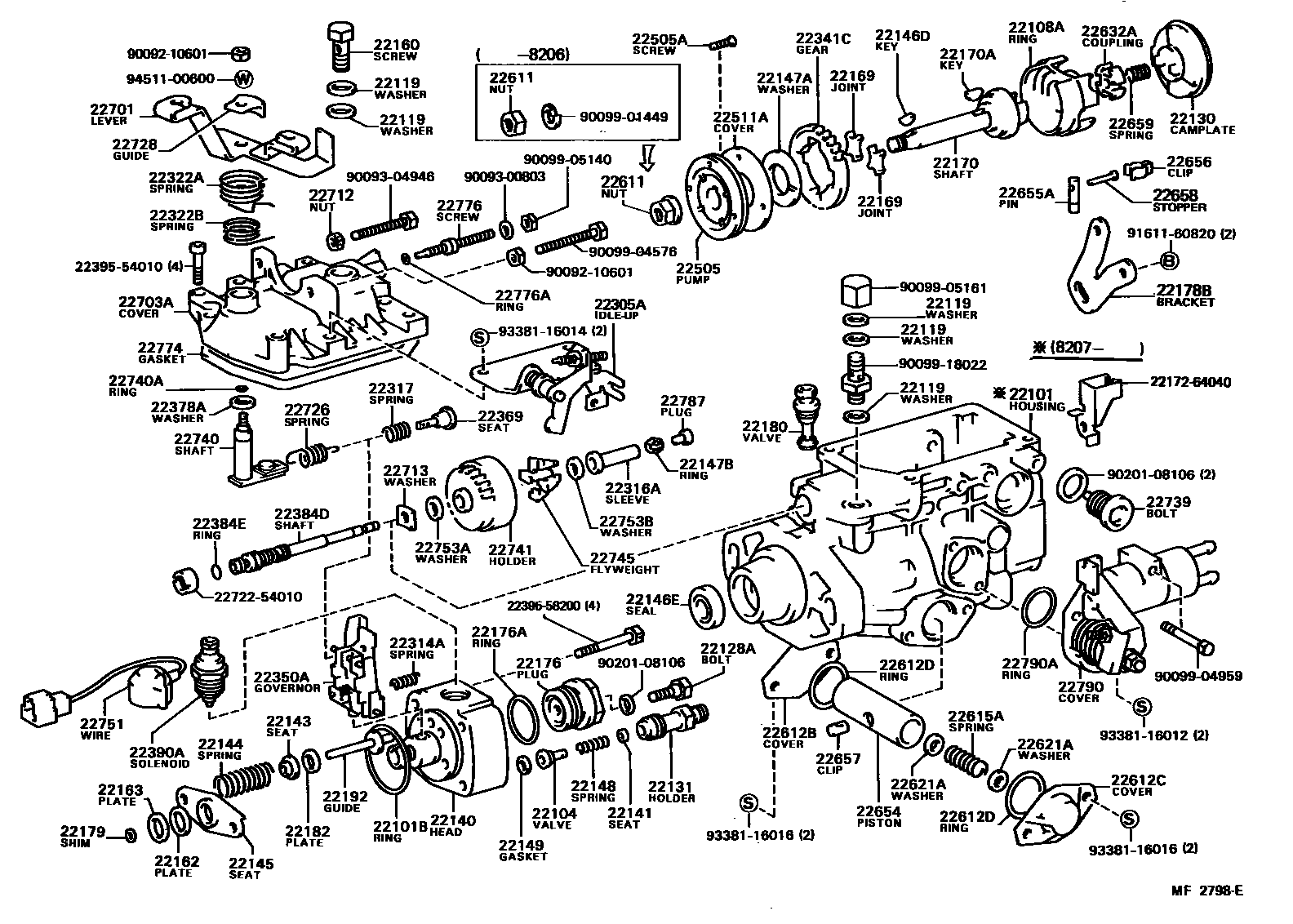 Parts diagram