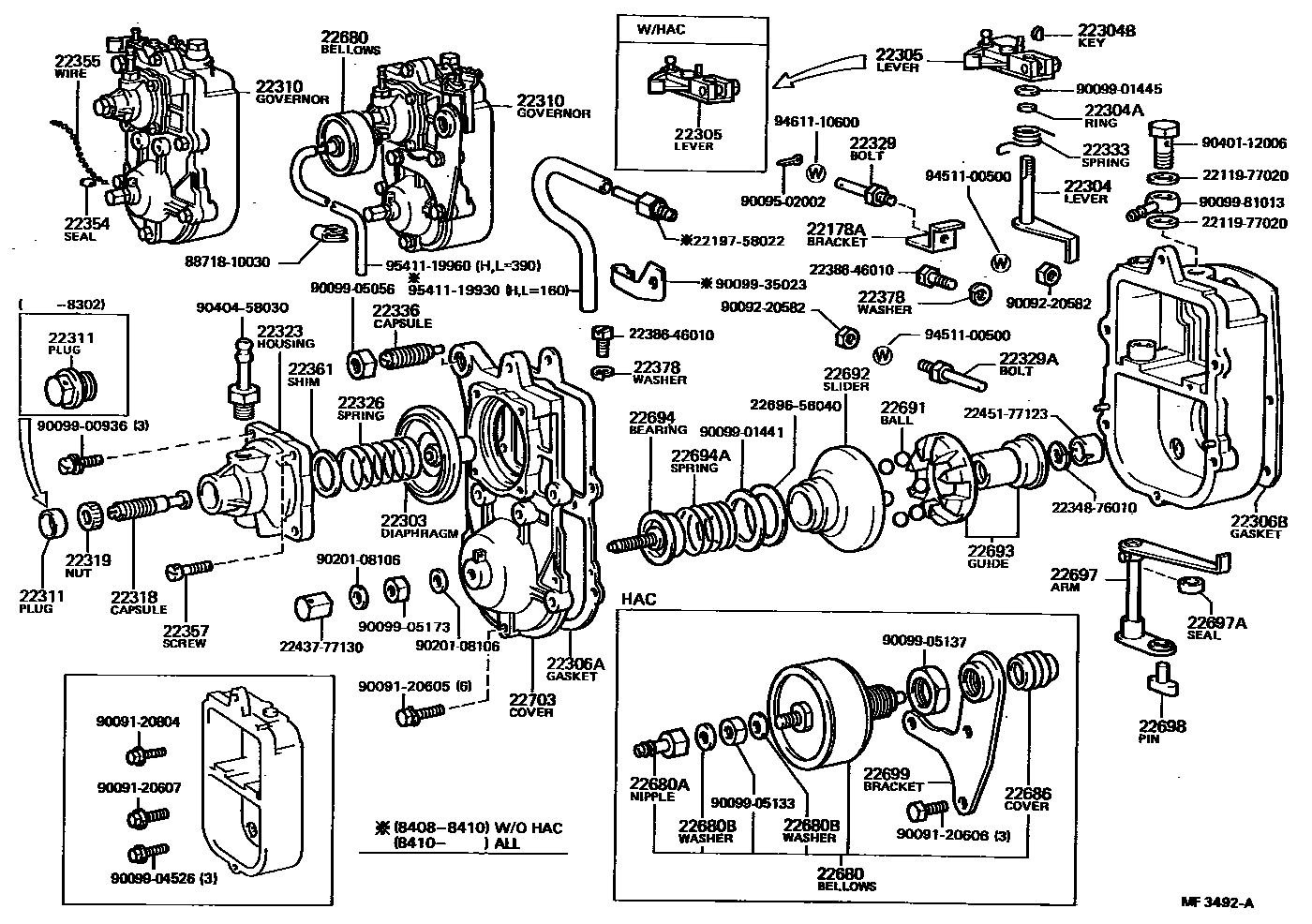 Parts diagram