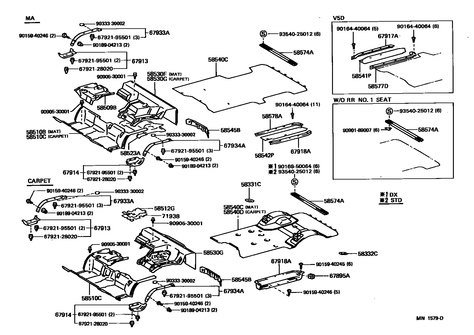Parts diagram