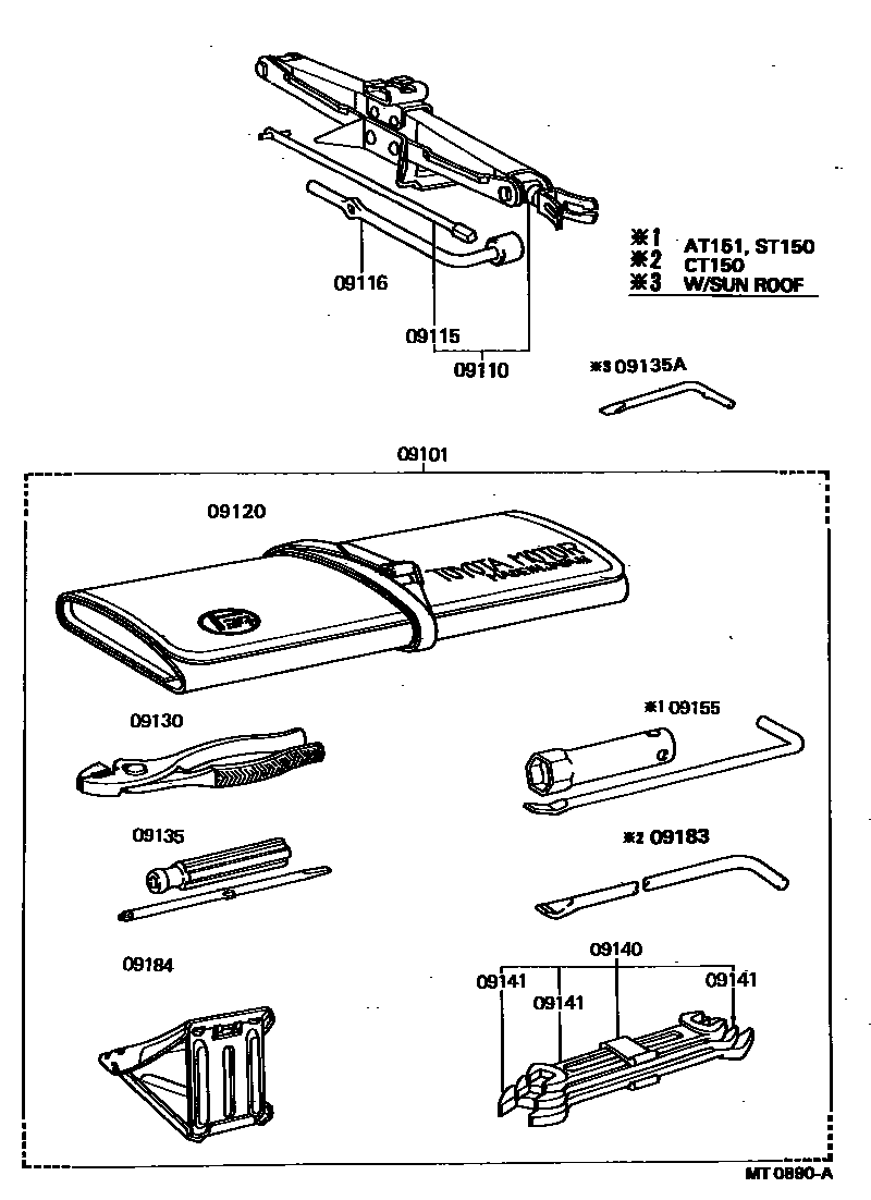 Parts diagram