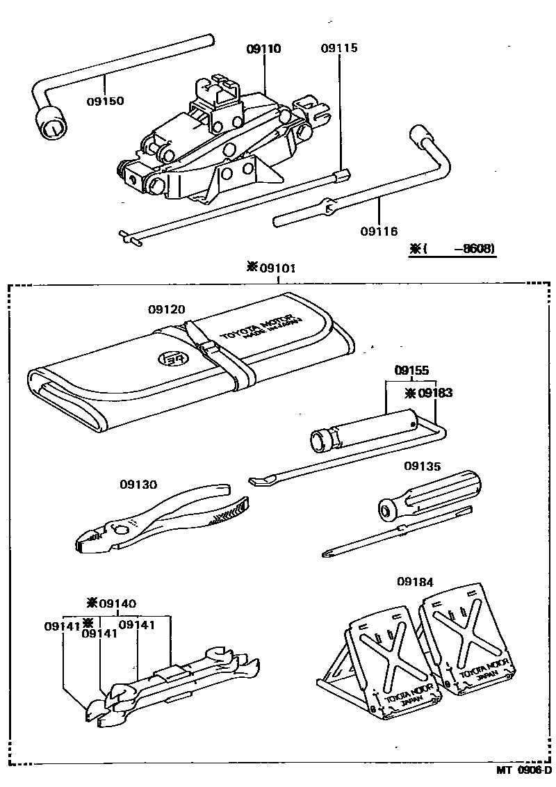 Parts diagram