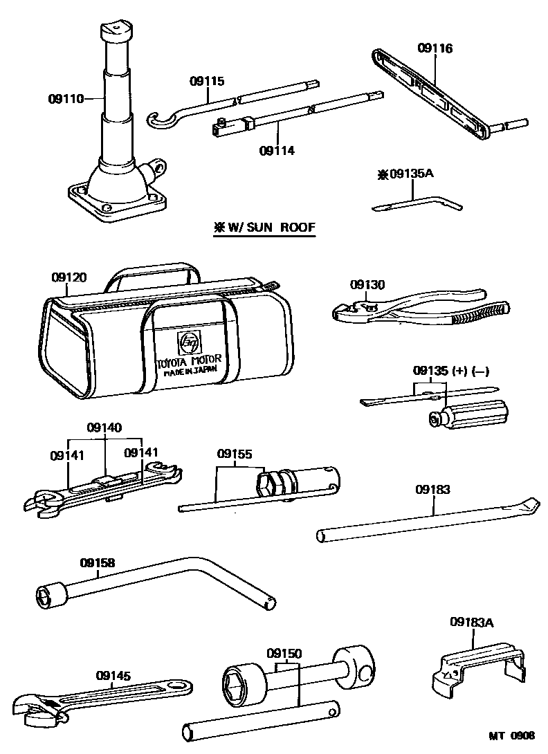 Parts diagram