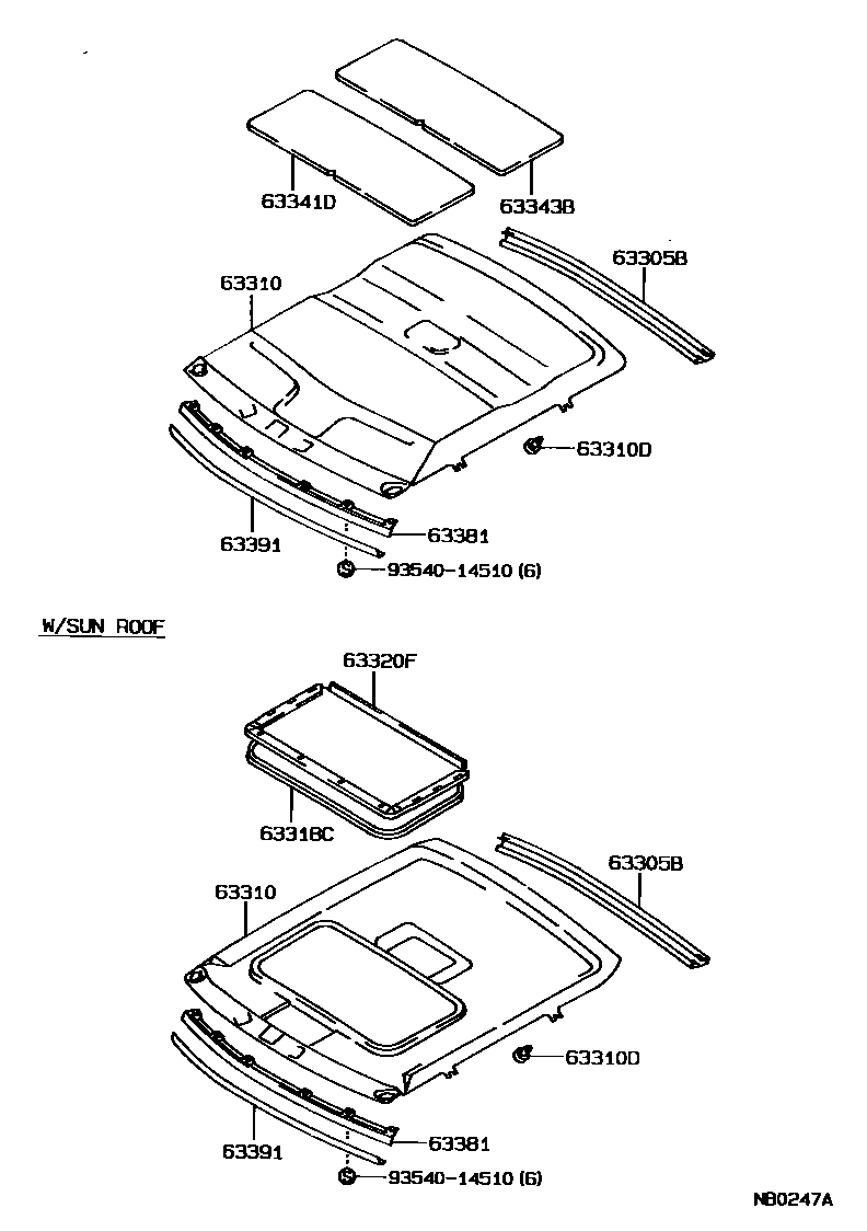 Parts diagram