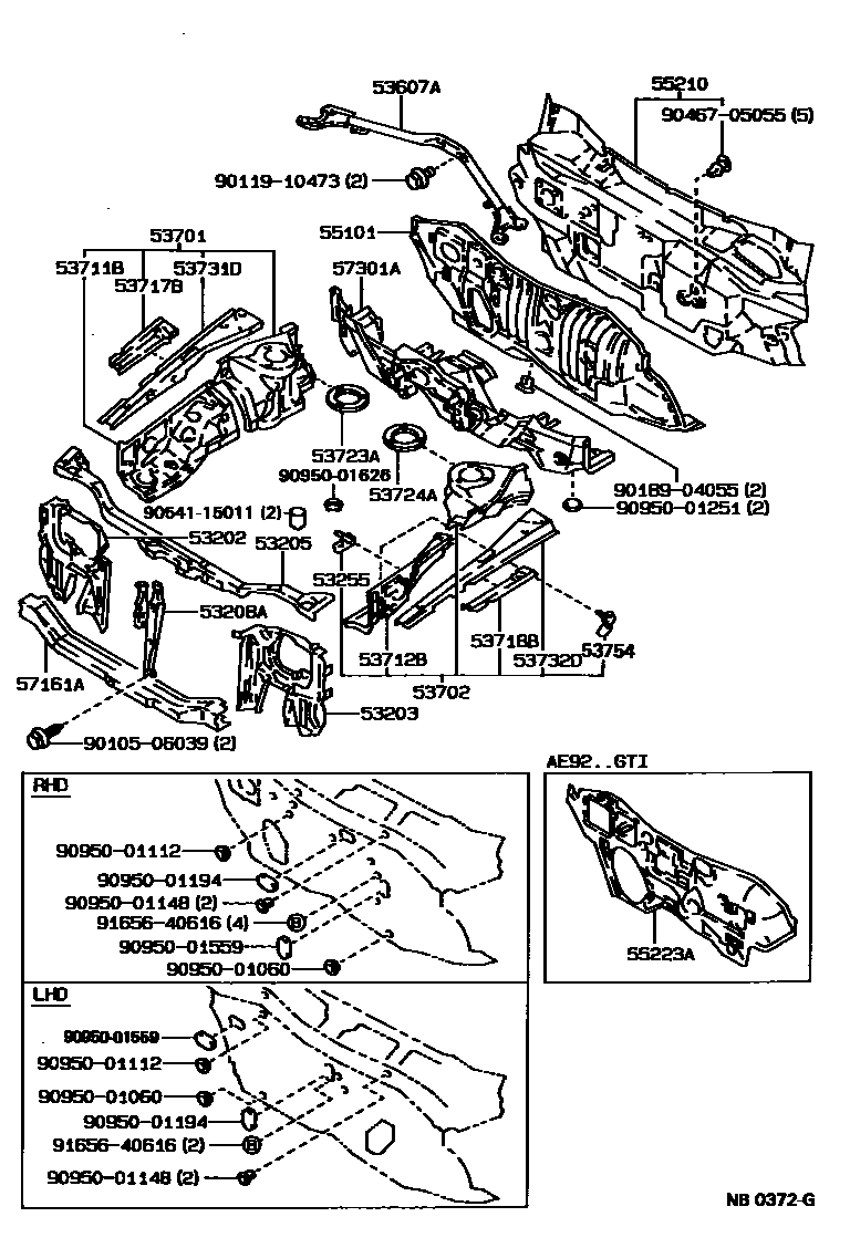 Parts diagram