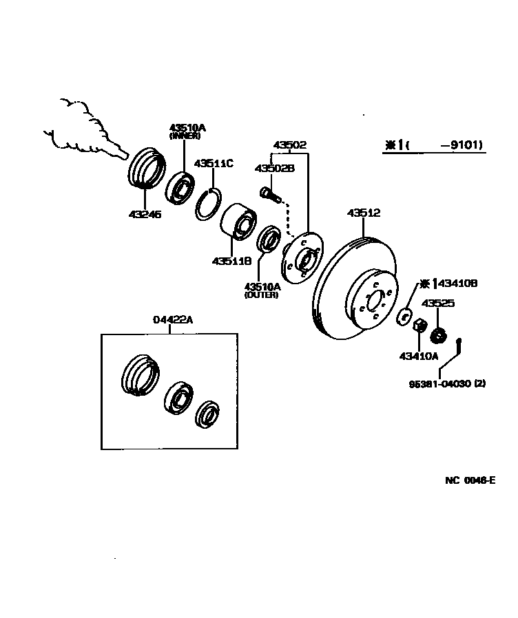 Parts diagram