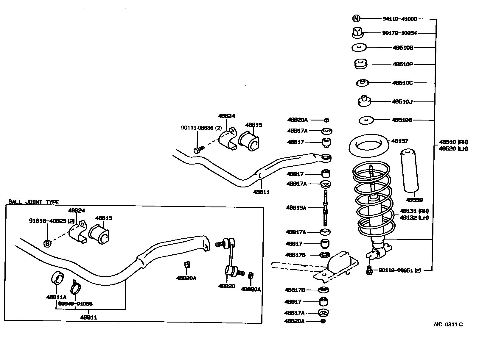 Parts diagram