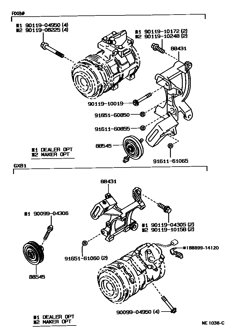 Parts diagram