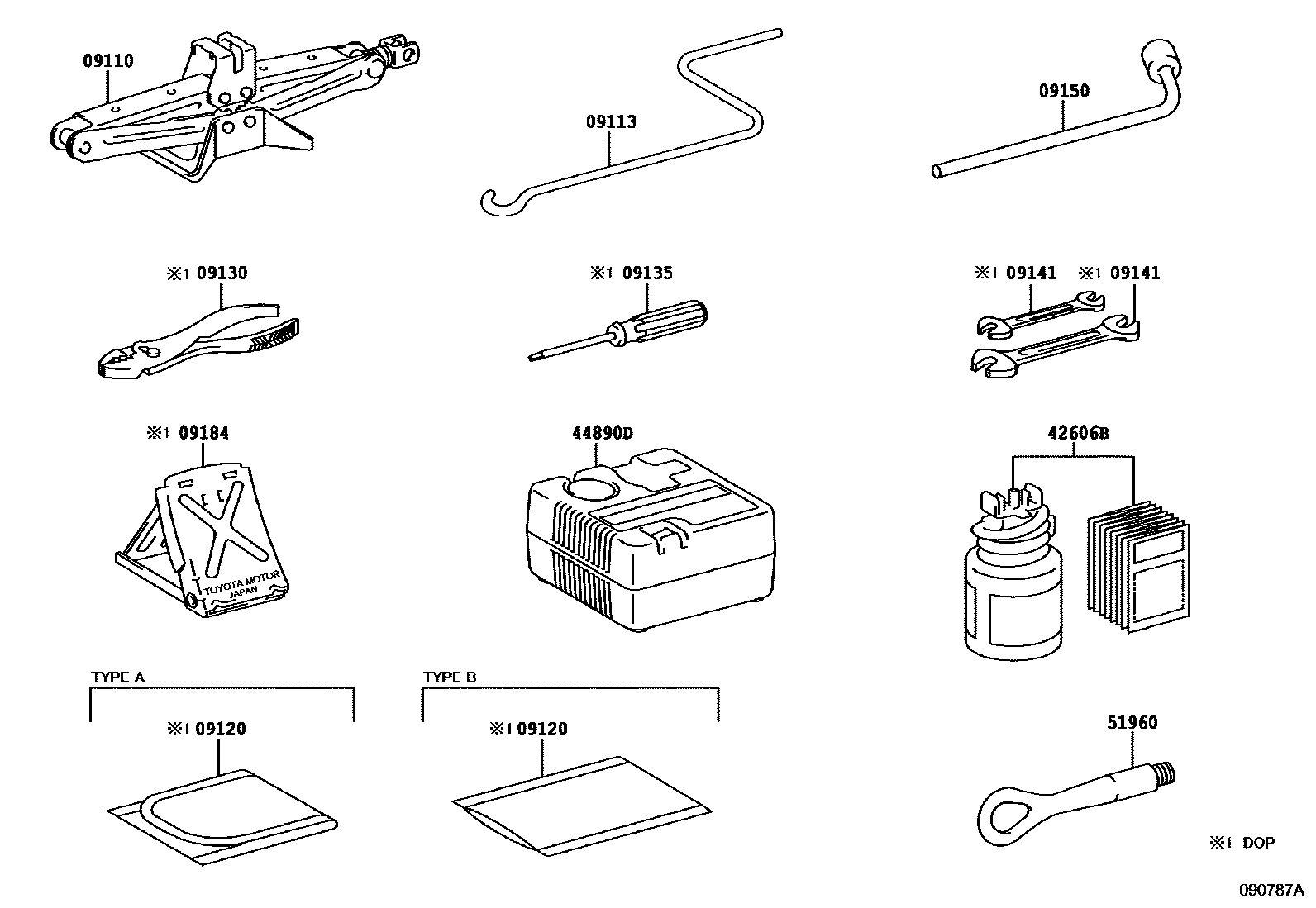 Parts diagram