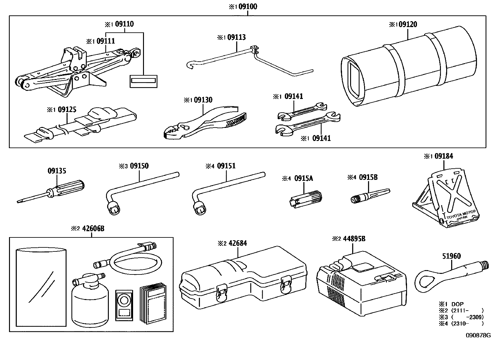 Parts diagram