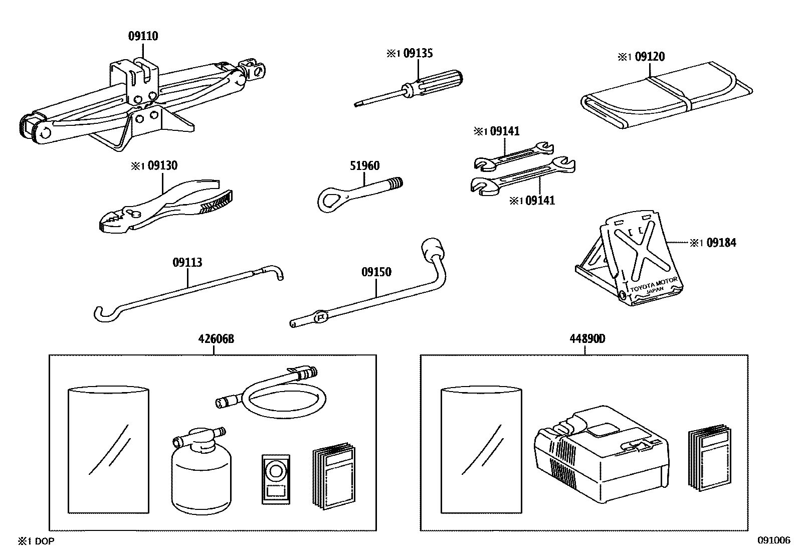 Parts diagram