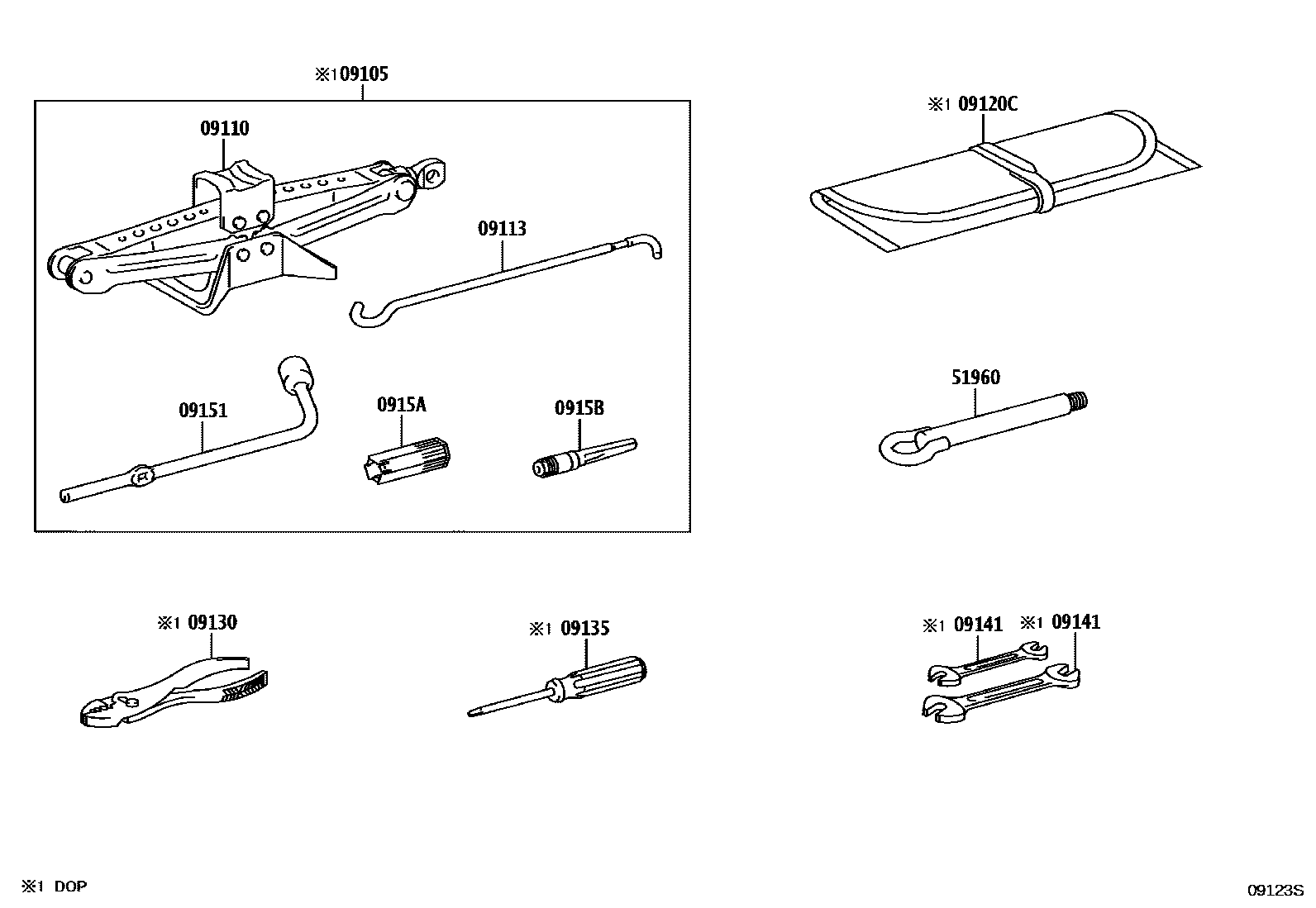 Parts diagram