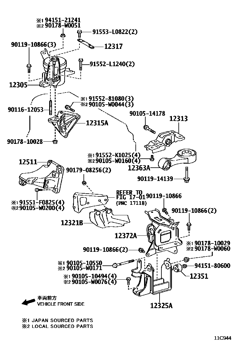 Parts diagram