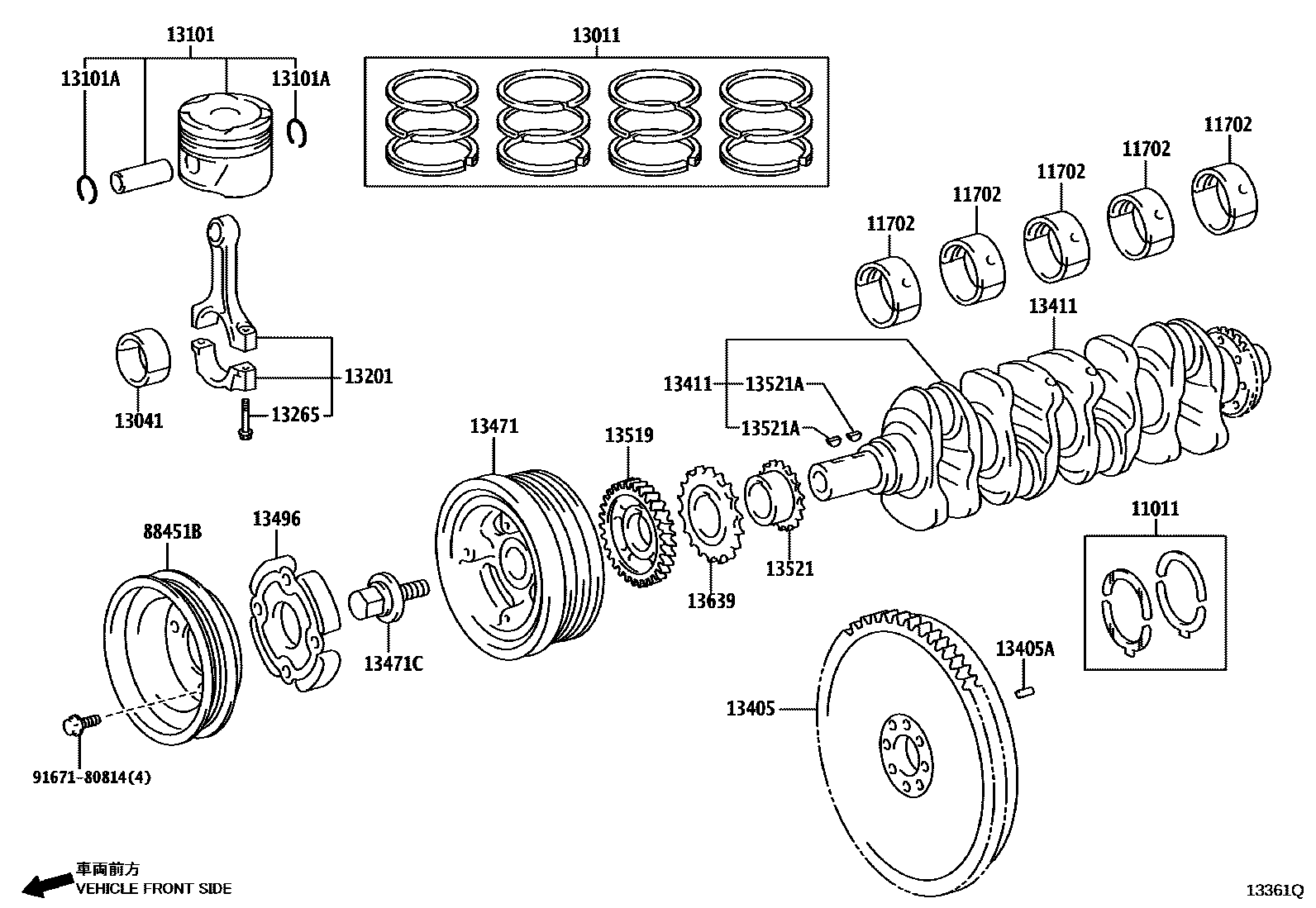 Parts diagram