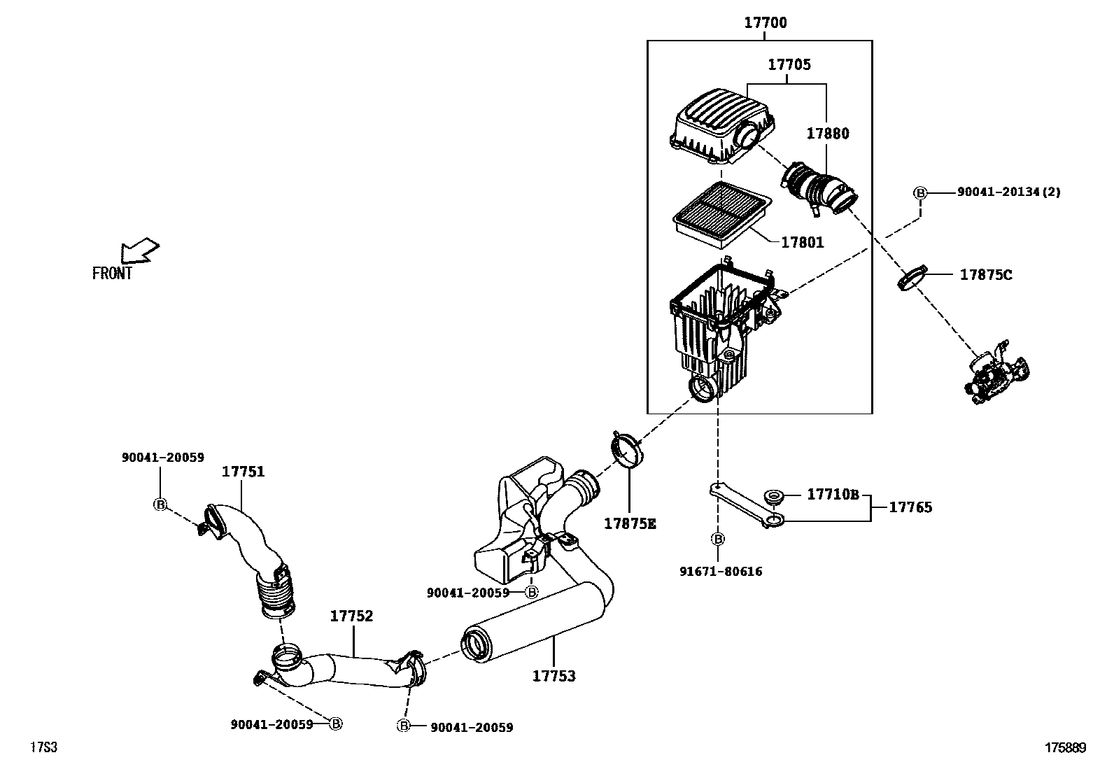 Parts diagram