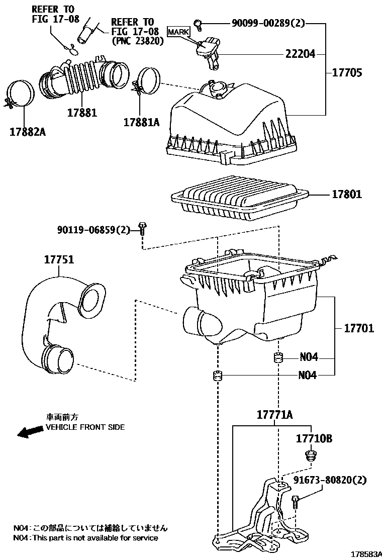 Parts diagram
