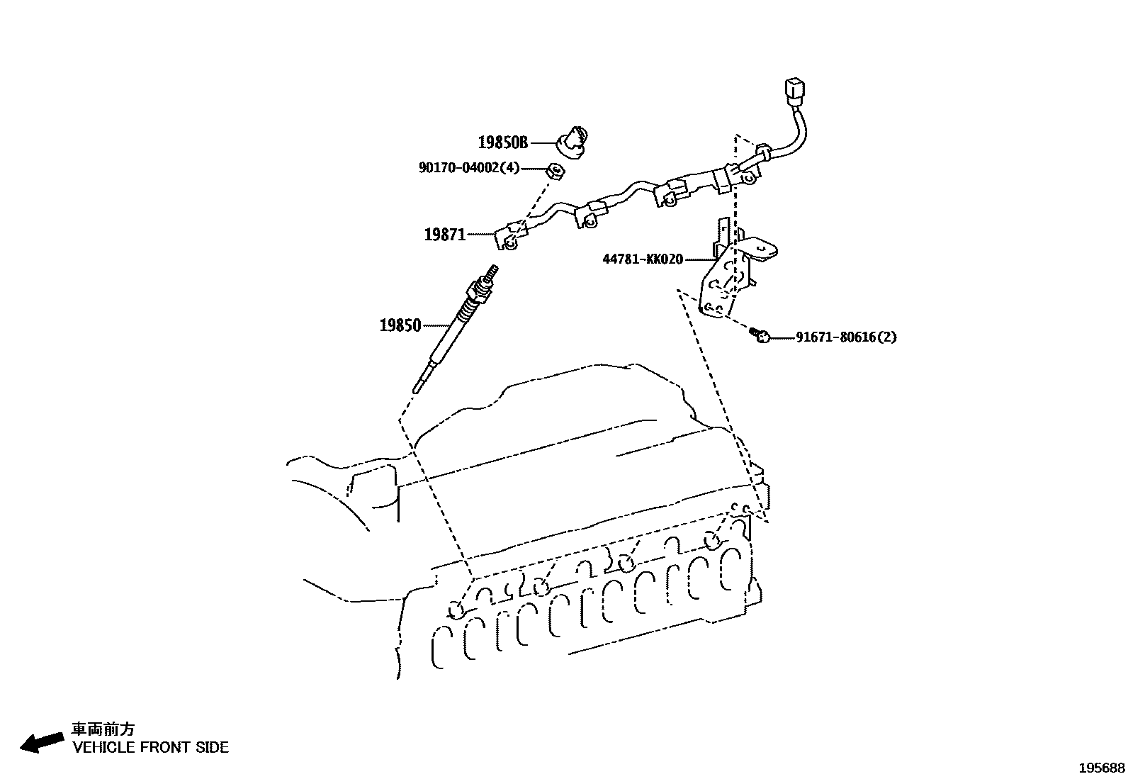 Parts diagram