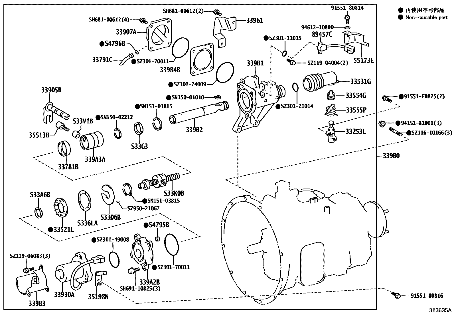 Parts diagram