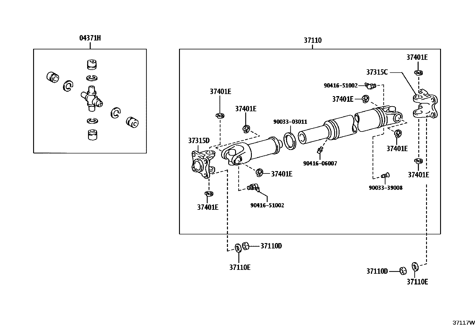Parts diagram