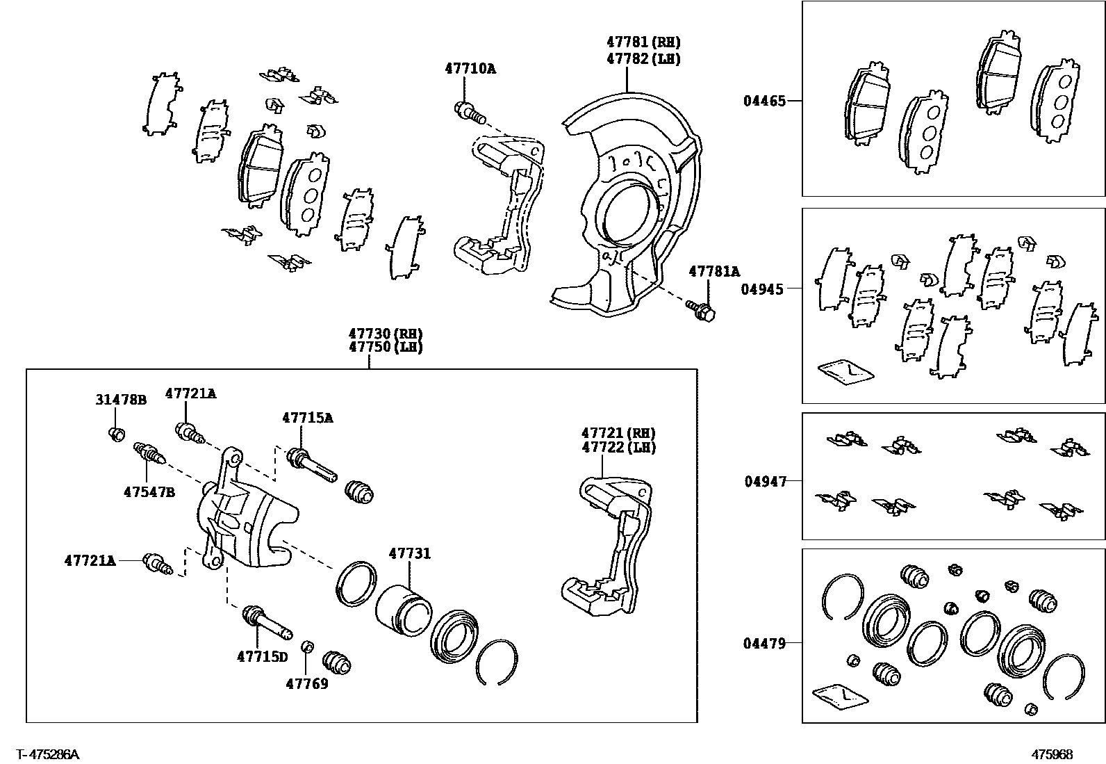 Parts diagram