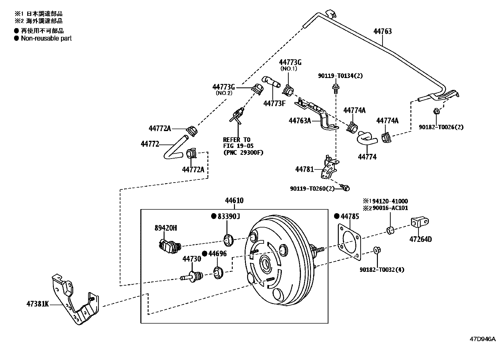 Parts diagram