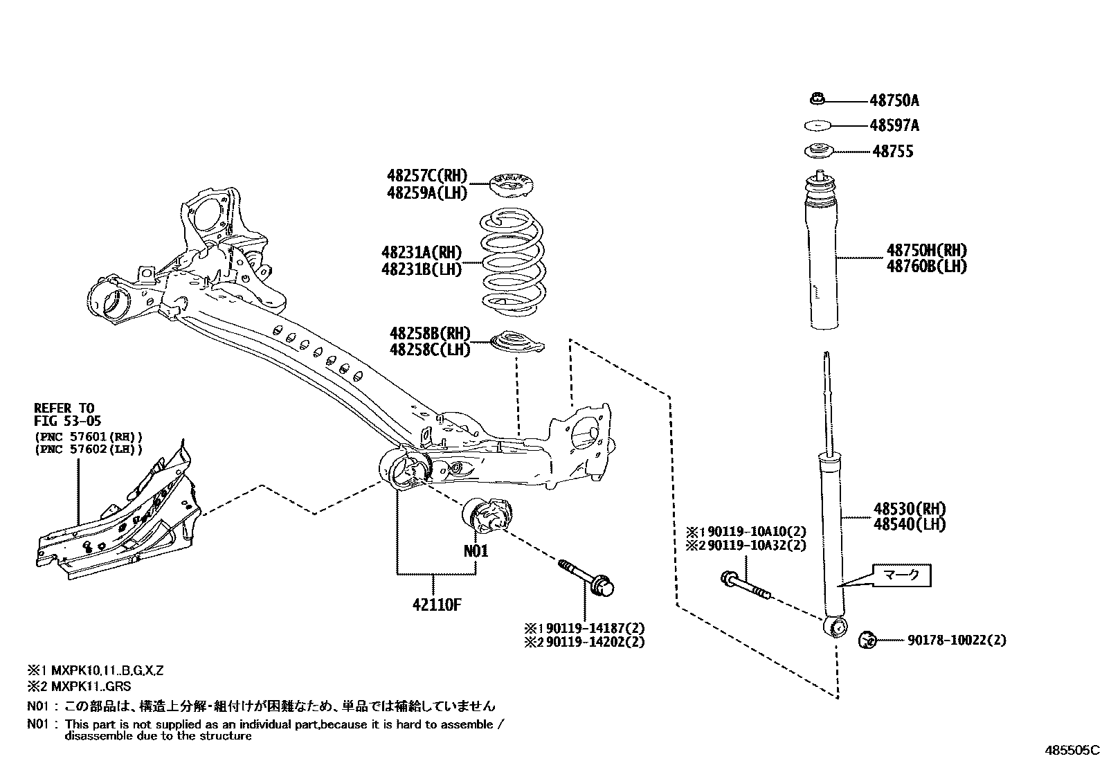 Parts diagram