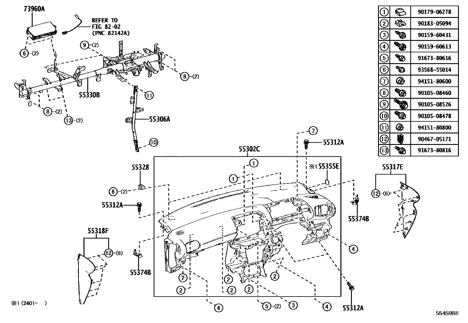 Parts diagram