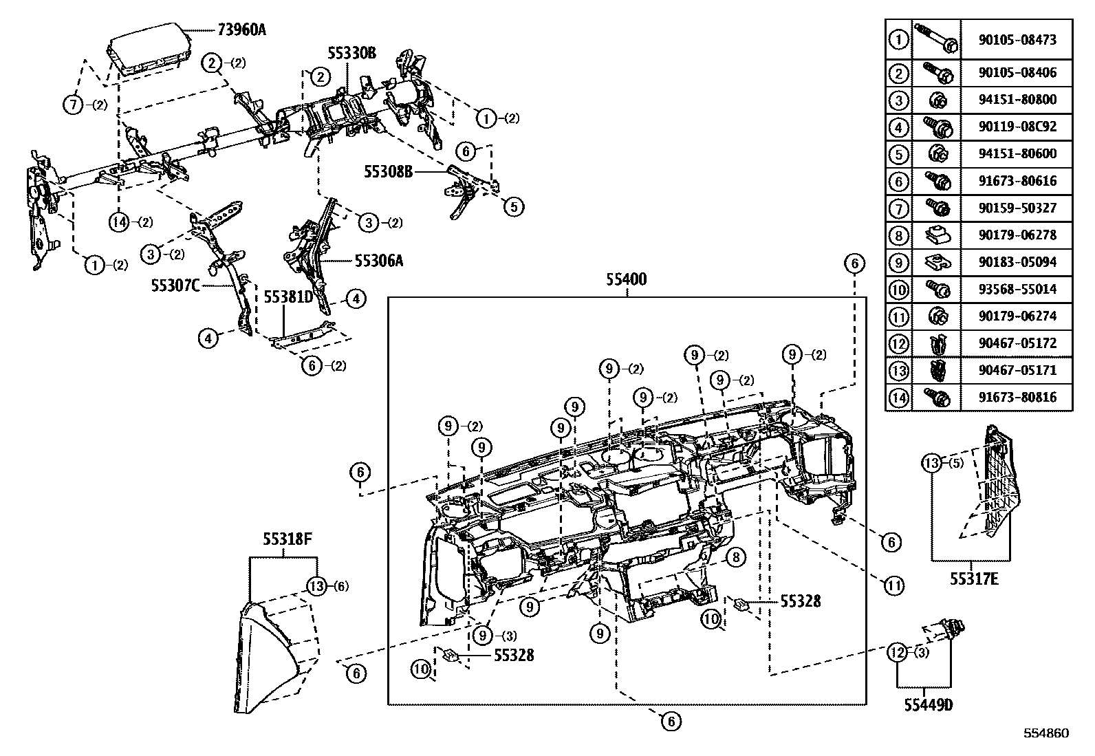Parts diagram