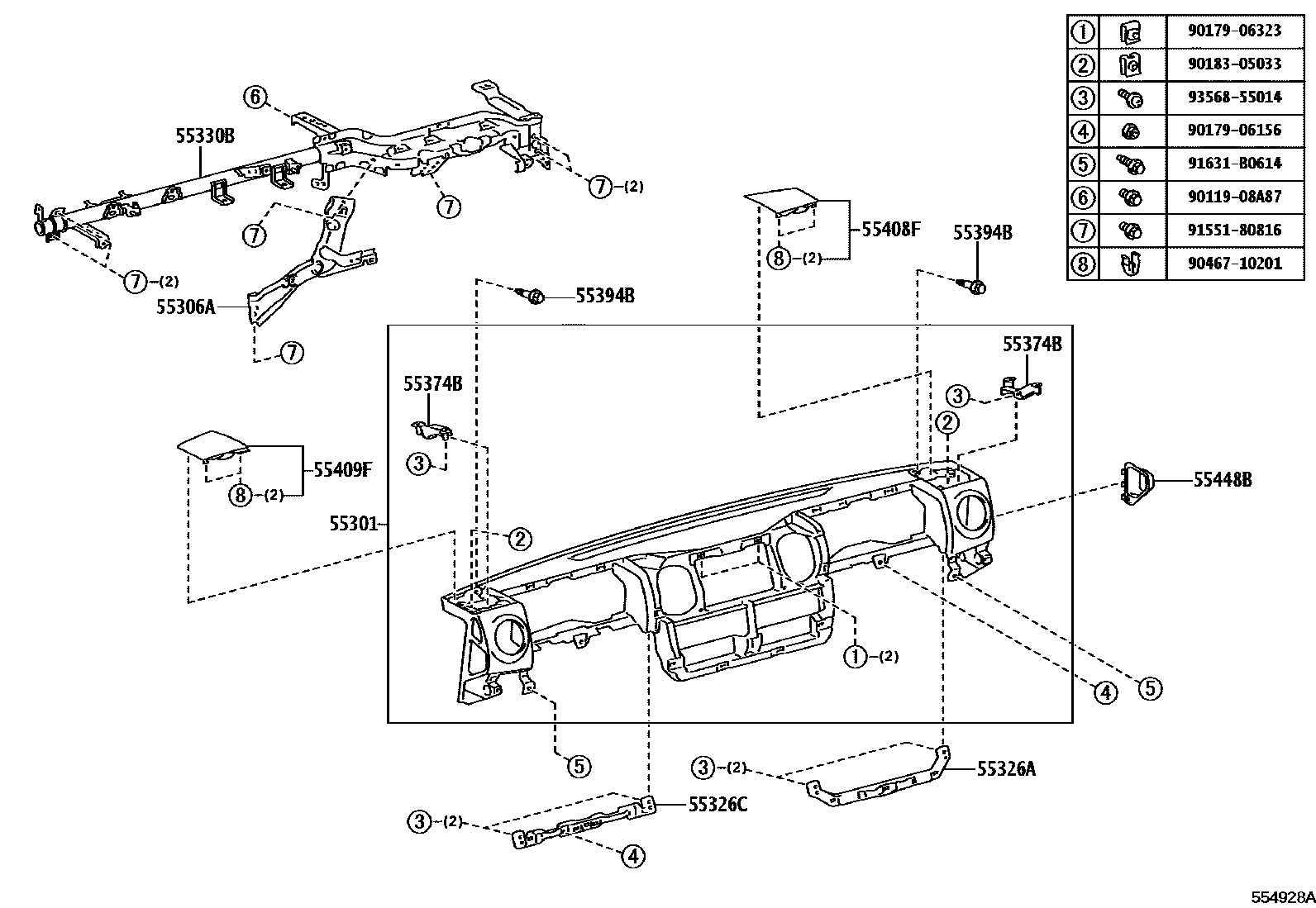Parts diagram