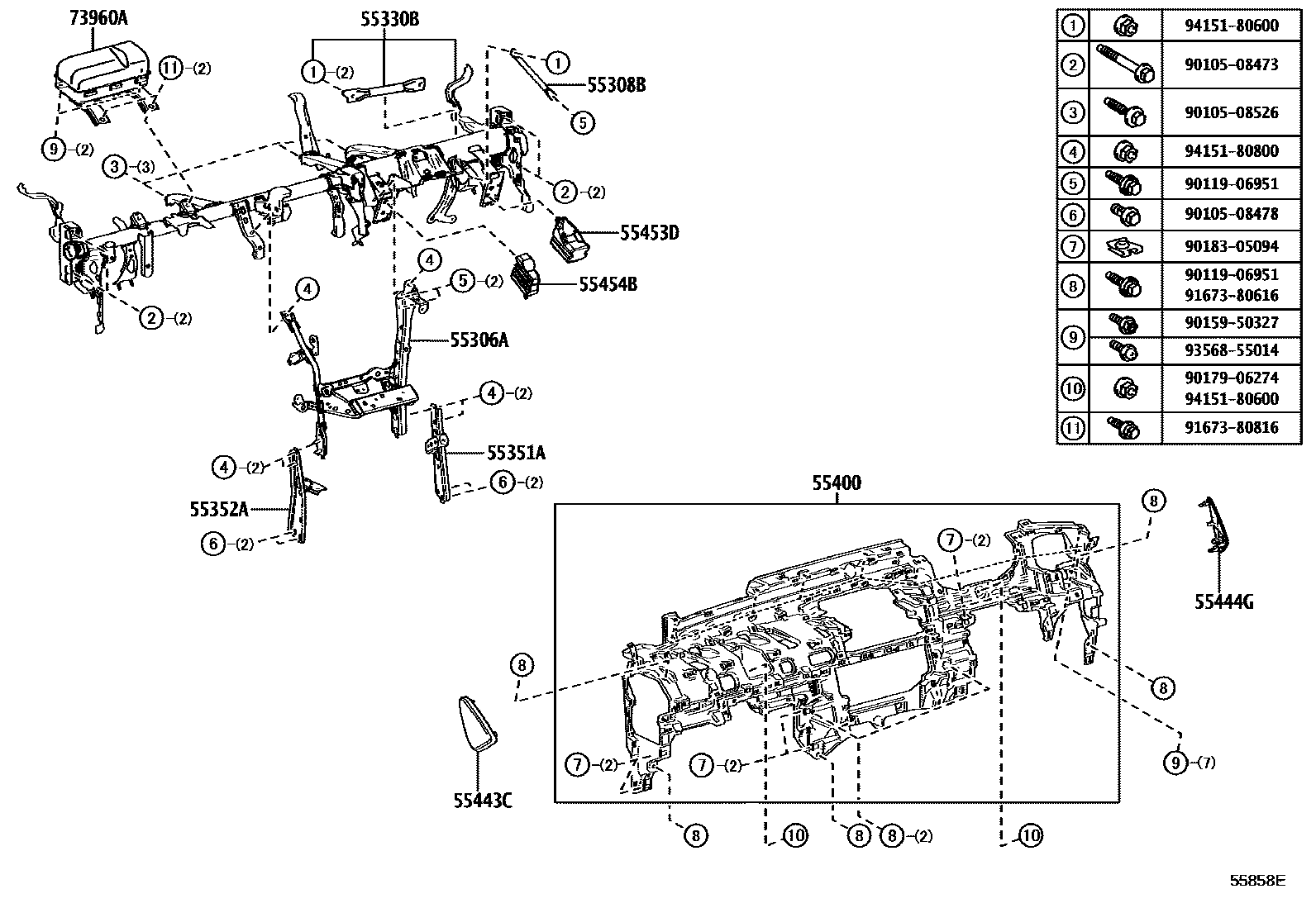 Parts diagram