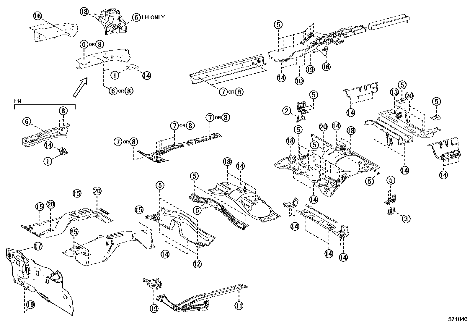 Parts diagram
