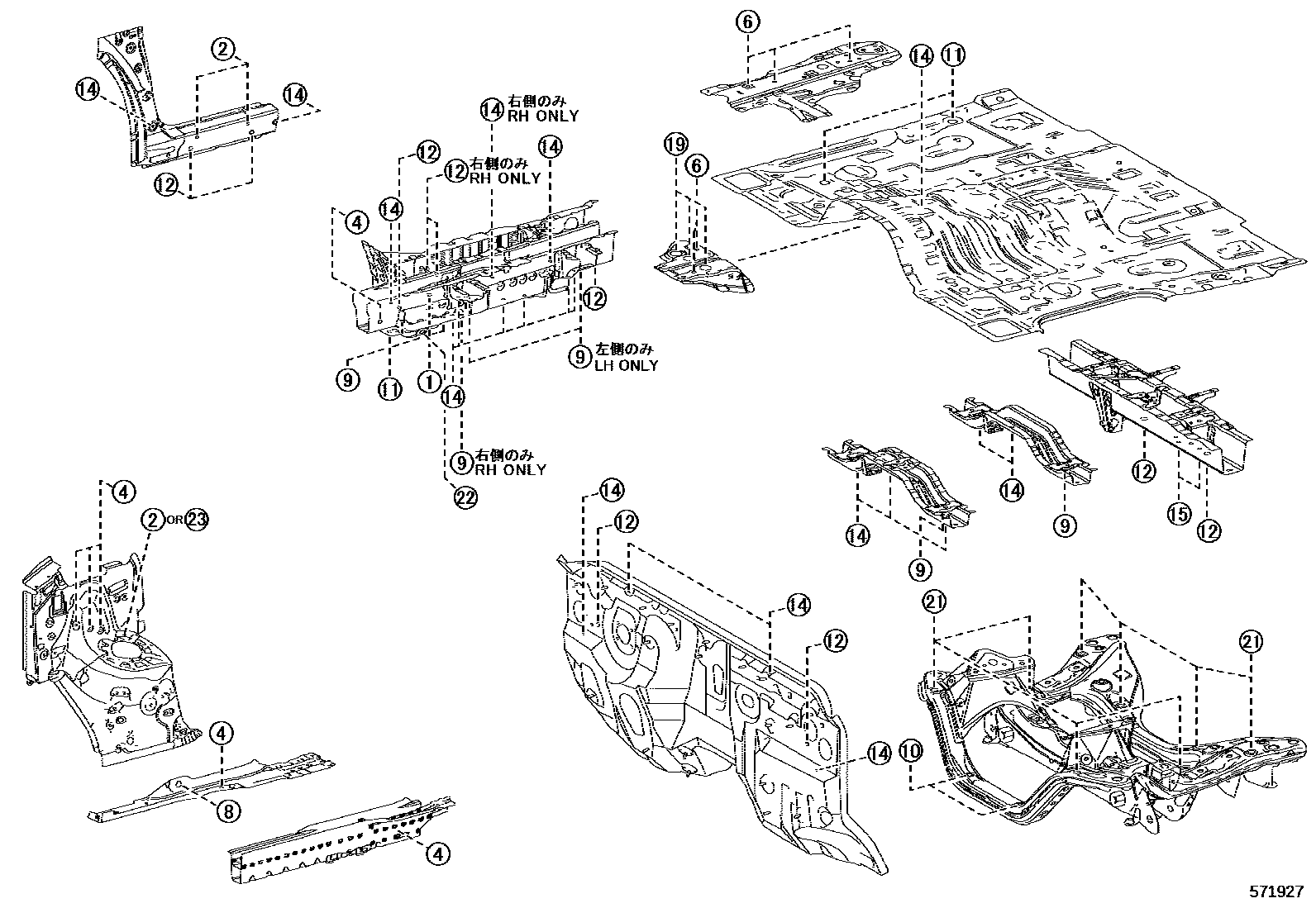 Parts diagram