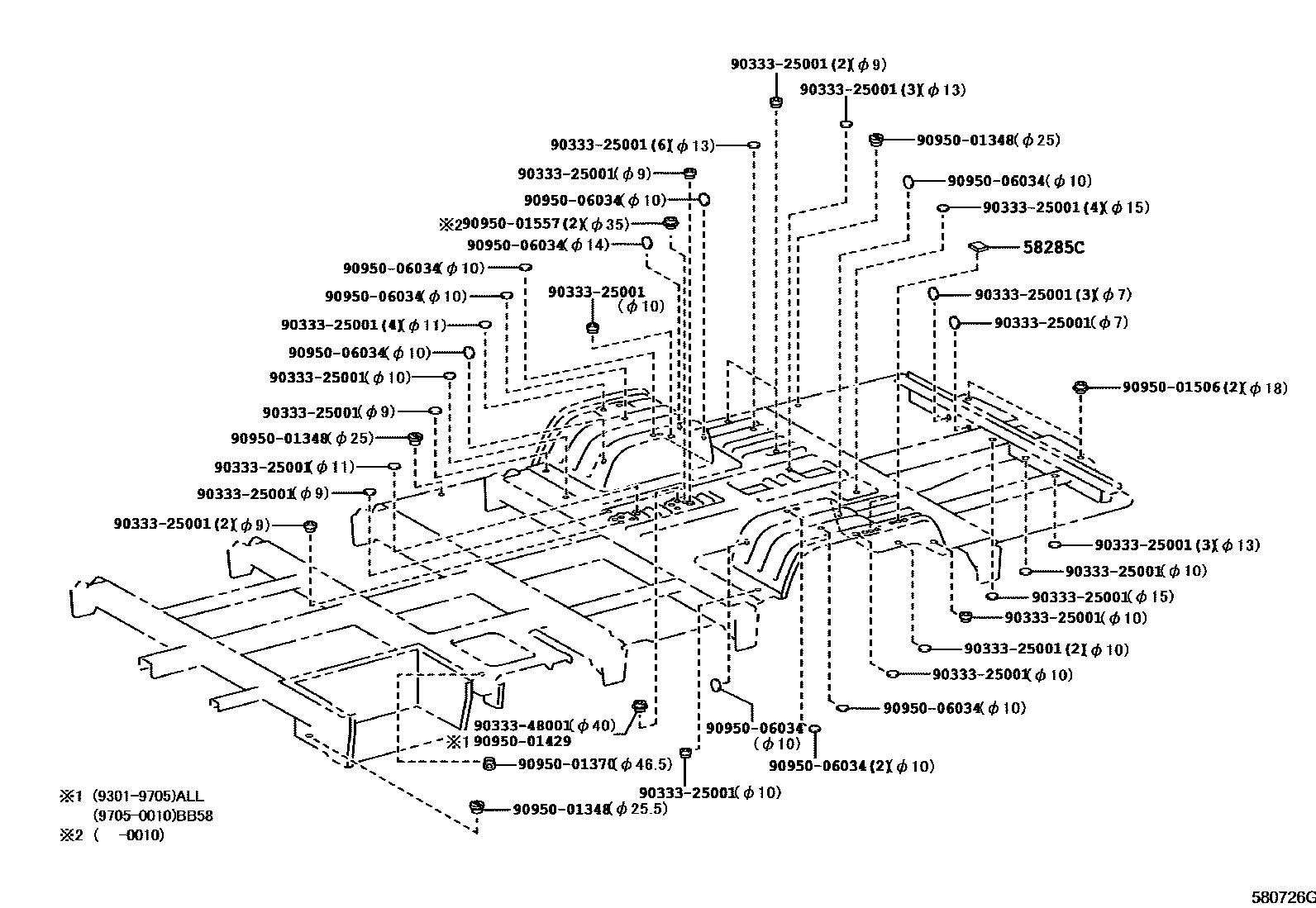 Parts diagram