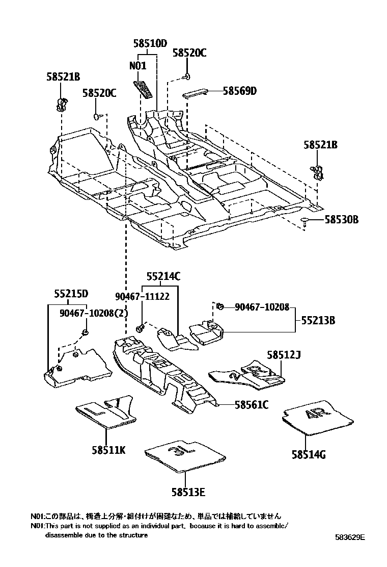 Parts diagram