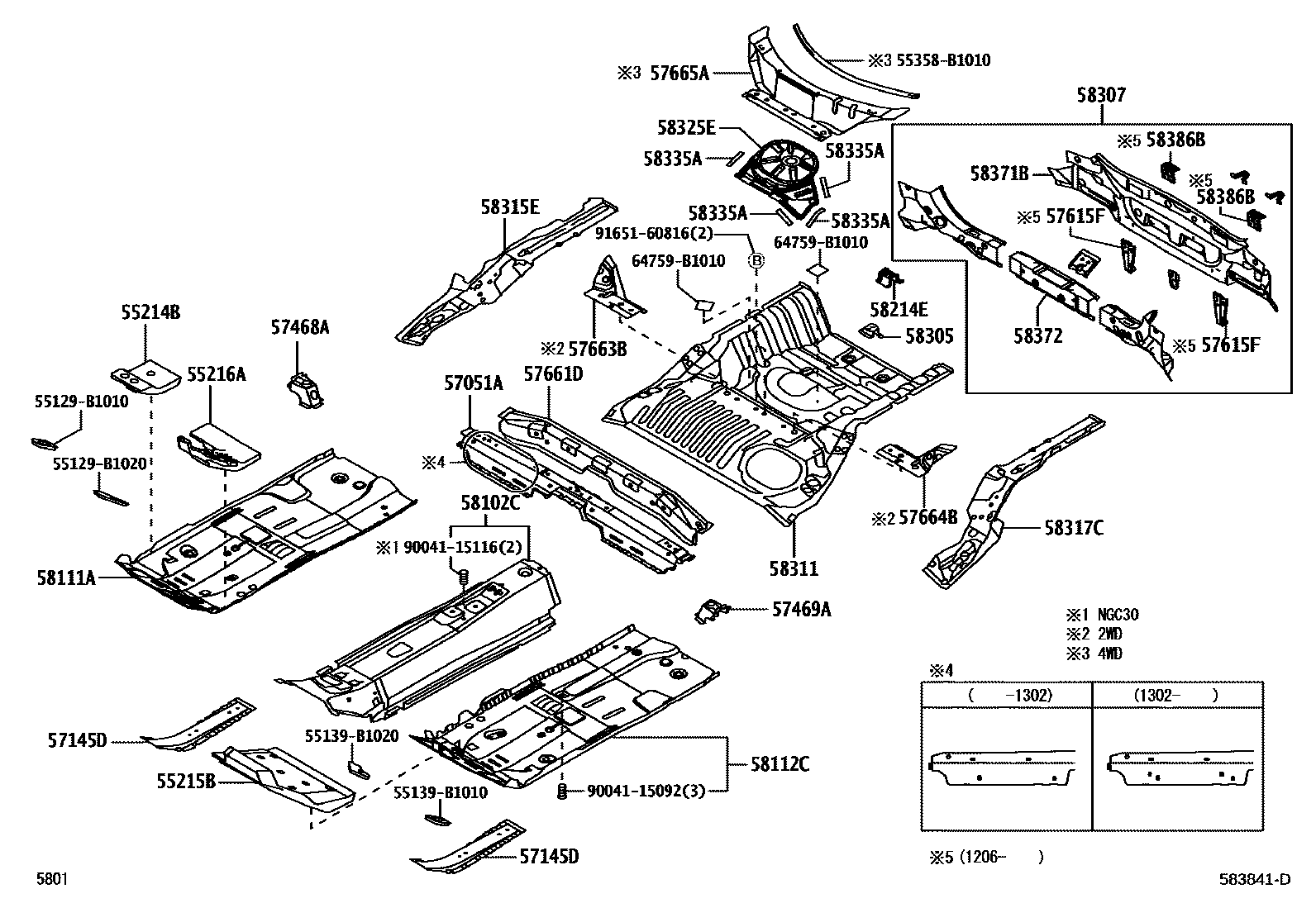 Parts diagram