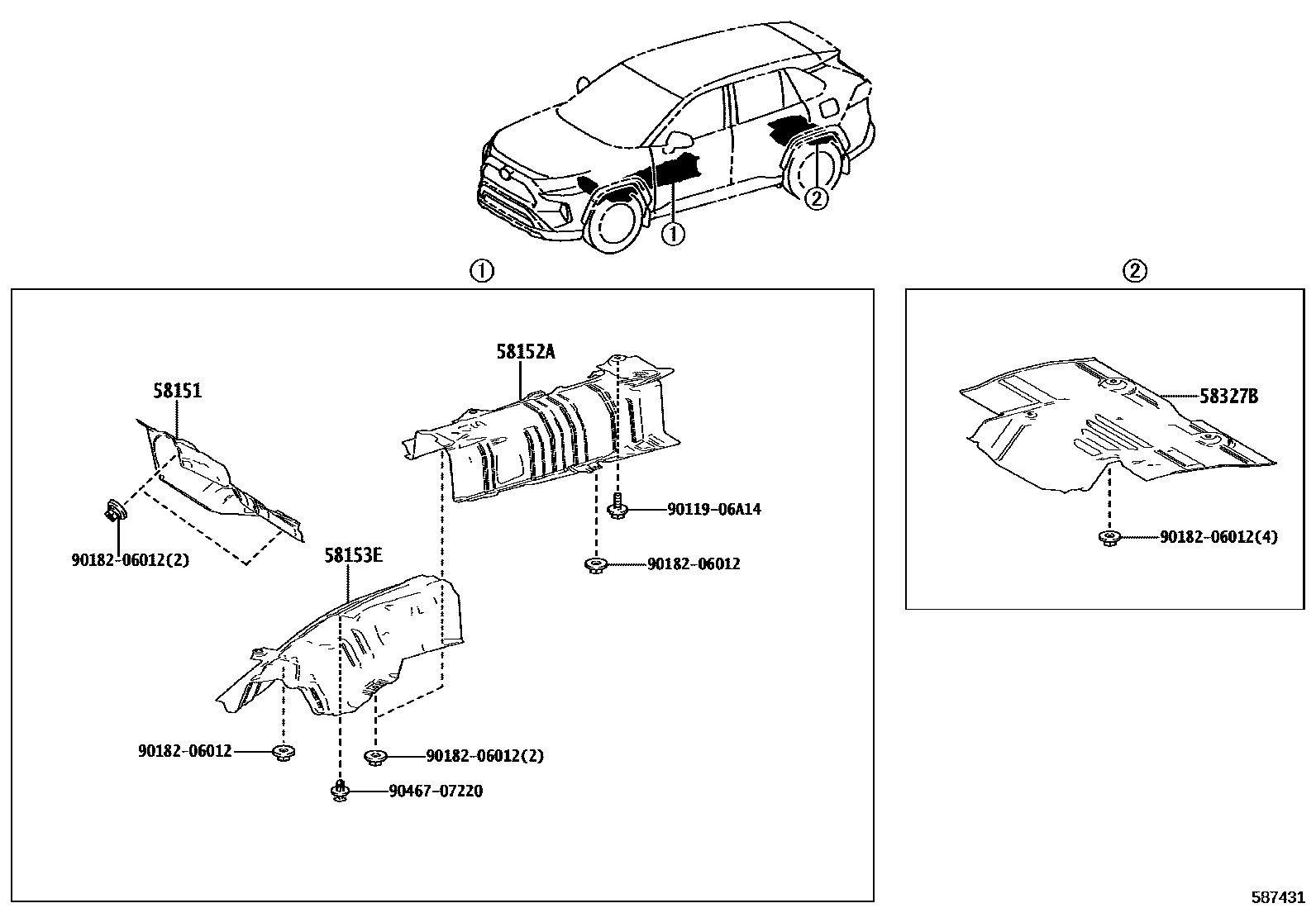 Parts diagram