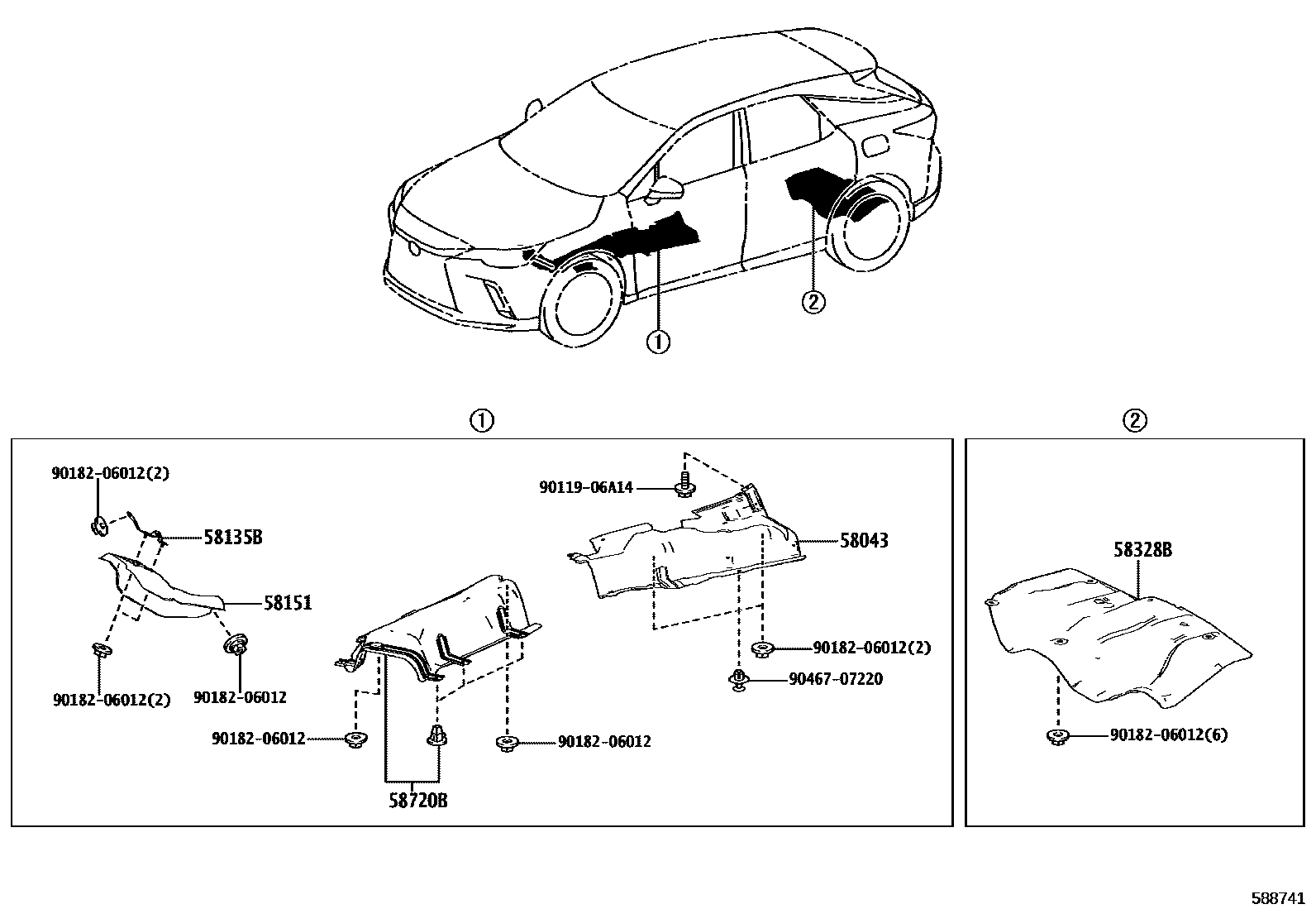 Parts diagram