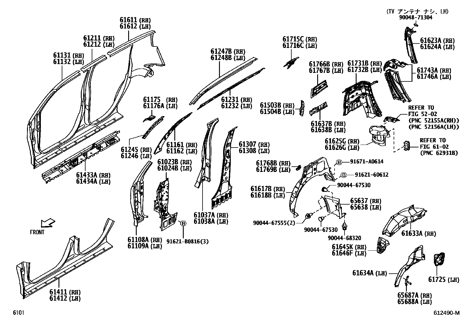 Parts diagram