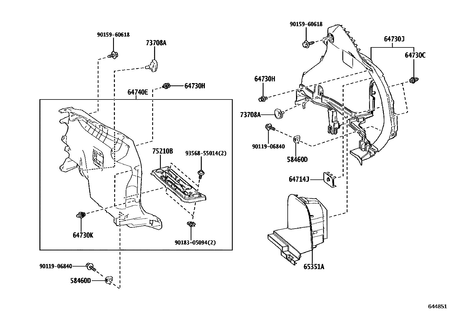 Parts diagram