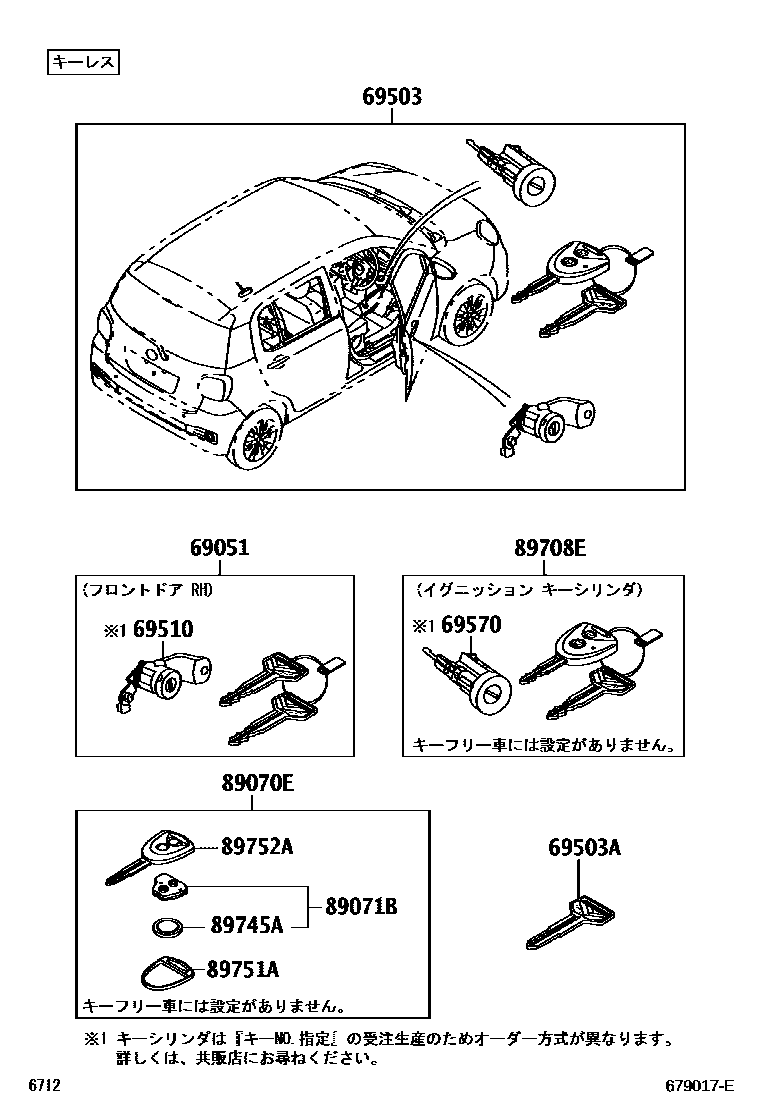 Parts diagram