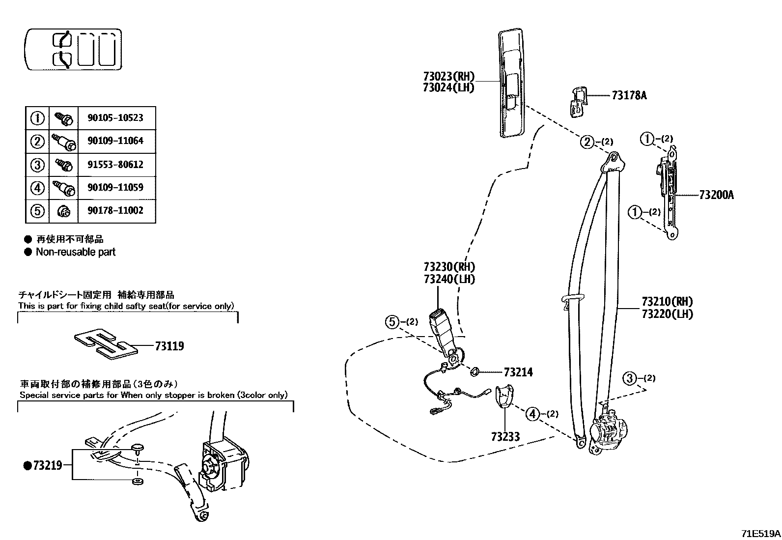 Parts diagram