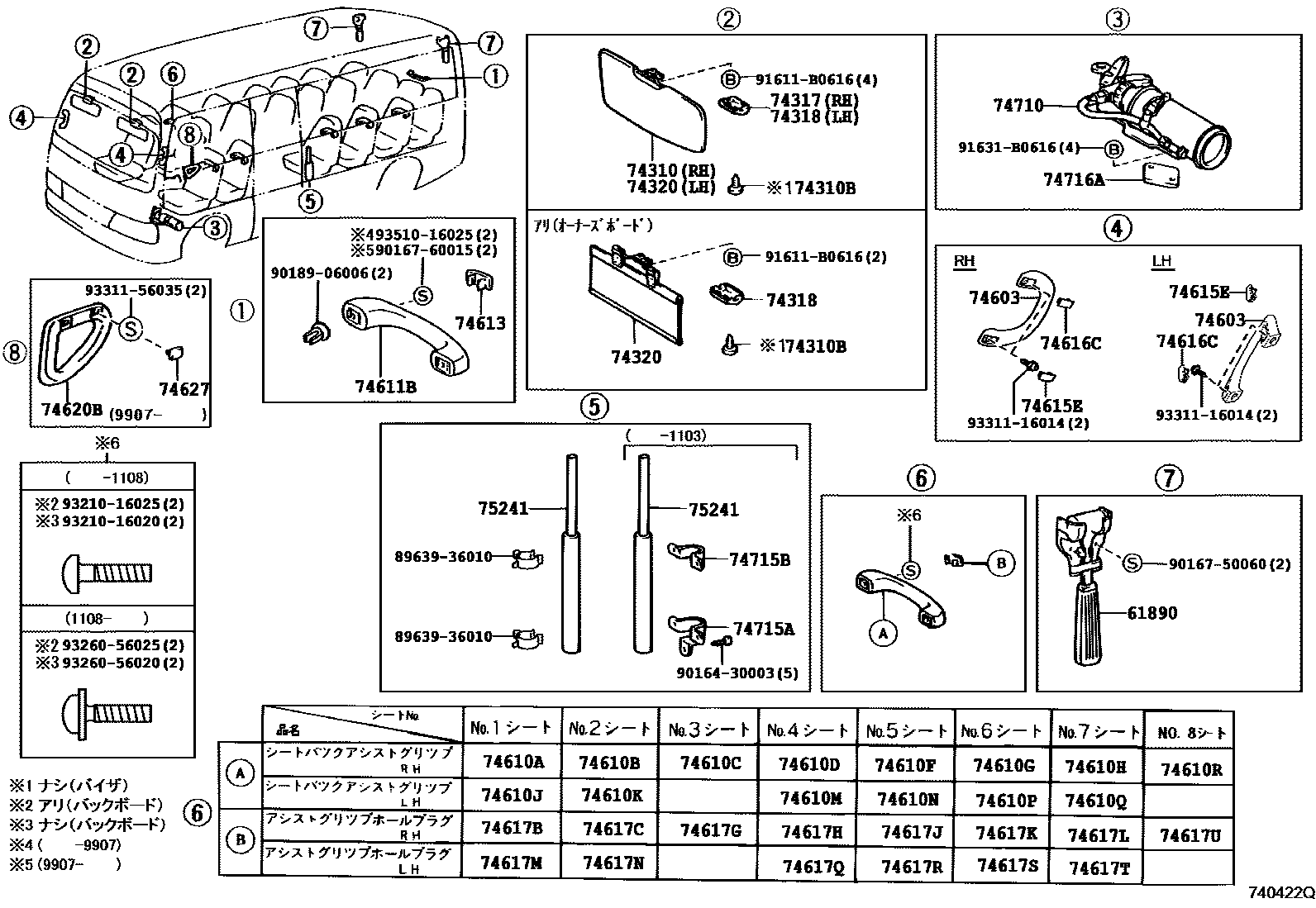 Parts diagram